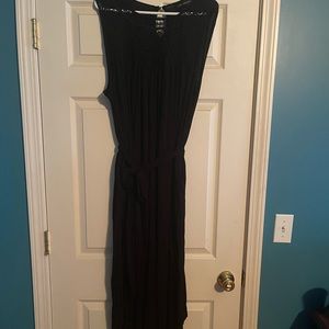 Lane Bryant Black Maxi Dress